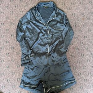 Missguided Deep Blue Sleepwear Set